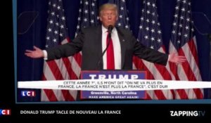 Donald Trump tacle de nouveau la France en plein meeting (Vidéo)
