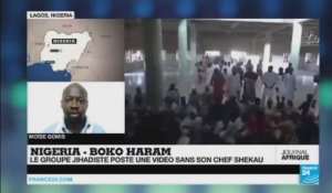 "L'absence de Shekau sur la vidéo accrédite les dires de l'armée nigériane qui affirme avoir blessé Shekau."