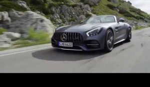 Mercedes-AMG GT C Roadster Driving Video | AutoMotoTV