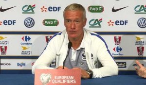 Qualifs CM 2018 - Didier Deschamps: "Le leadership est un peu divisé"