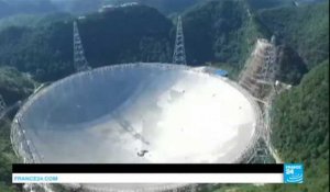 Chine : le plus grand téléscope du monde entre en service !