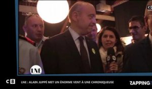 La Nouvelle Edition : Alain Juppé met un énorme vent à une chroniqueuse (Vidéo)