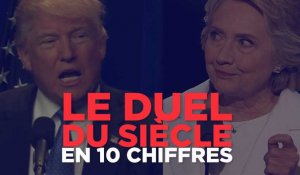 Trump / Clinton : le duel du siècle en 10 chiffres