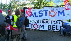 Les salariés d'Alstom inquiets pour leur emploi