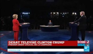 REPLAY - Présidentielles US : revoir le 1er Débat Clinton/Trump en intégralité