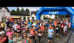Départ du 42e semi marathon Auray-Vannes Seconde partie