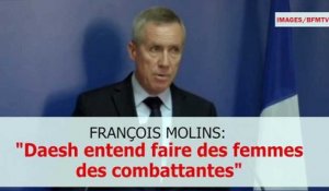 François Molins: "Daesh entend faire des femmes des combattantes"