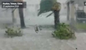 Le typhon Megi fait cinq victimes à Taïwan et en Chine