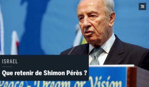 Shimon Pérès, un prix Nobel de la paix au bilan mitigé
