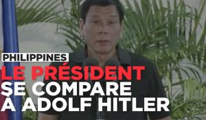 Philippines : le président Rodrigo Duterte se compare à Hitler