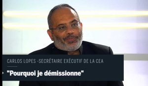 Démission de Carlos Lopes : " Pourquoi je quitte la Commission économique pour l'Afrique"