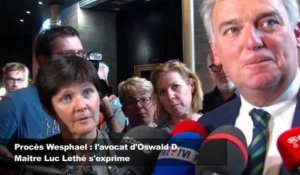Témoignage d'Oswald D. : son avocat Luc Lethé s'exprime