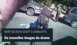 De nouvelles images de la mort de Keith Scott diffusées par la police de Charlotte