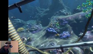 PlayStation VR Worlds - Gameplay dans la rédaction