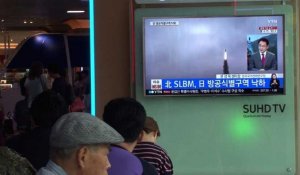 Le tir de missile nord-coréen inquiète à Séoul