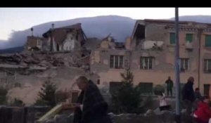 Les images des dégâts provoqués par le séisme en Italie