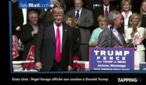 Etats-Unis : Nigel Farage affiche son soutien à Donald Trump