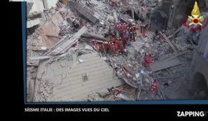 Séisme en Italie : Les images chocs des dégâts filmées par un drone (Vidéo)