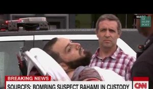 Les images de l'arrestation du principal suspect des attaques à la bombe à New-York