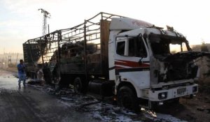 Syrie: raid meurtrier contre un convoi humanitaire