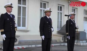 Base navale de Cherbourg : un nouveau commandant à poste !