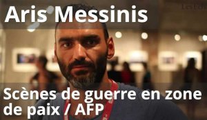  Photojouralisme "Visa pour l'image"  Aris Messinis : Scènes de guerre en zone de paix / AFP.