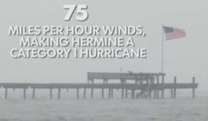 L'ouragan Hermine, en 42 secondes
