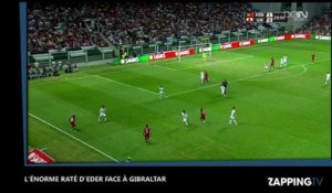 Portugal - Gibraltar : L'incroyable raté d'Eder face à un but désert ! (Vidéo)