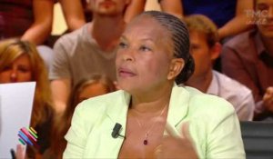 Christiane Taubira s'énerve chez Yann Barthès