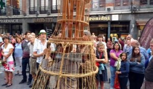 Fête des 400 cloches, spectacle Zo à Tournai