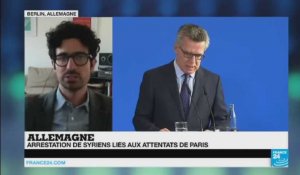 Arrestation de Syriens liés aux attentats de Paris en Allemagne