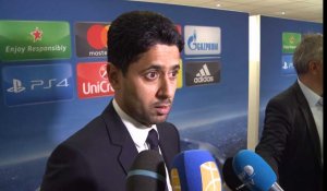 C1    Paris SG - Arsenal: réactions d'après match de Nasser Al-Khelaïfi