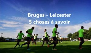 Ligue des champions: 5 choses à savoir avant Bruges-Leicester