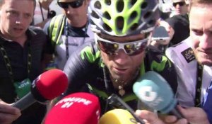 Tour de France 2014 - Etape 13 - Alejandro Valverde : "Je n'ai pas eu de problème avec Pinot"