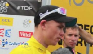 Tour de France 2013 - Christopher Froome : "Ça représente beaucoup pour moi"