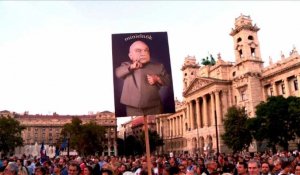 Budapest: Manifestation pour l'humanité avant le référendum