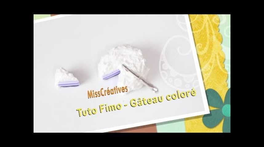 Tuto Fimo Gateau Colore Sur Orange Videos