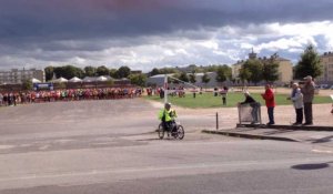 Emeric Martin au semi-marathon d'Argentan