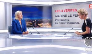 Pour Marine Le Pen, «il y a un vrai problème avec les sections locales» du Secours populaire