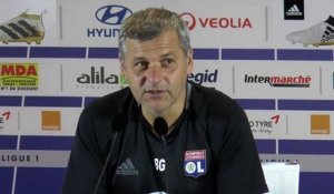 Ligue 1   OL - ASSE: conférence d'avant match de Bruno Génésio