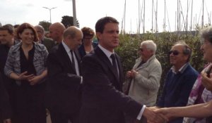 Manuel Valls au coeur de la course au large