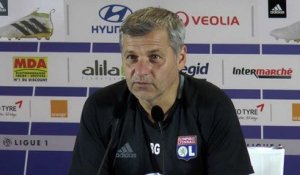 OL - Bruno Génésio: "Les équipe qui jouent beaucoup, ont plus de bléssés"