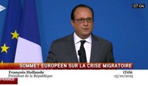 Hollande : «Ceux qui prétendent que nous serions envahis sont des manipulateurs»