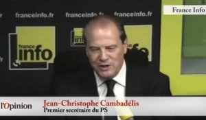 TextO' : Référendum - Jean-Christophe Cambadélis (PS) : «Je pense que ça sera entre 200 et 300 000, ce n'est pas inatteignable»