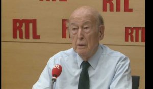 Pour Valéry Giscard d'Estaing, il serait «très imprudent» de faire partir Bachar al-Assad