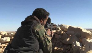 L'armée syrienne affronte le groupe EI à Mahin, près de Homs