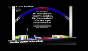 Angleterre-France : Wembley chantera la Marseillaise