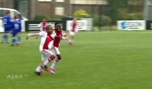 Les jeunes de l'Ajax imitent Ronaldo