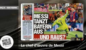 Messi met le Bayern à genou