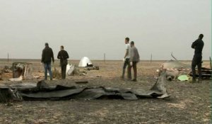 Egypte: Des experts russes sur le site du crash